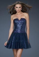 Short 2013 La Femme Prom Dress 18124